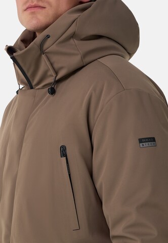 Boggi Milano Winter Parka in Brown