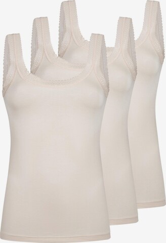 Mey Onderhemd 'Modal Lace' in Beige: voorkant