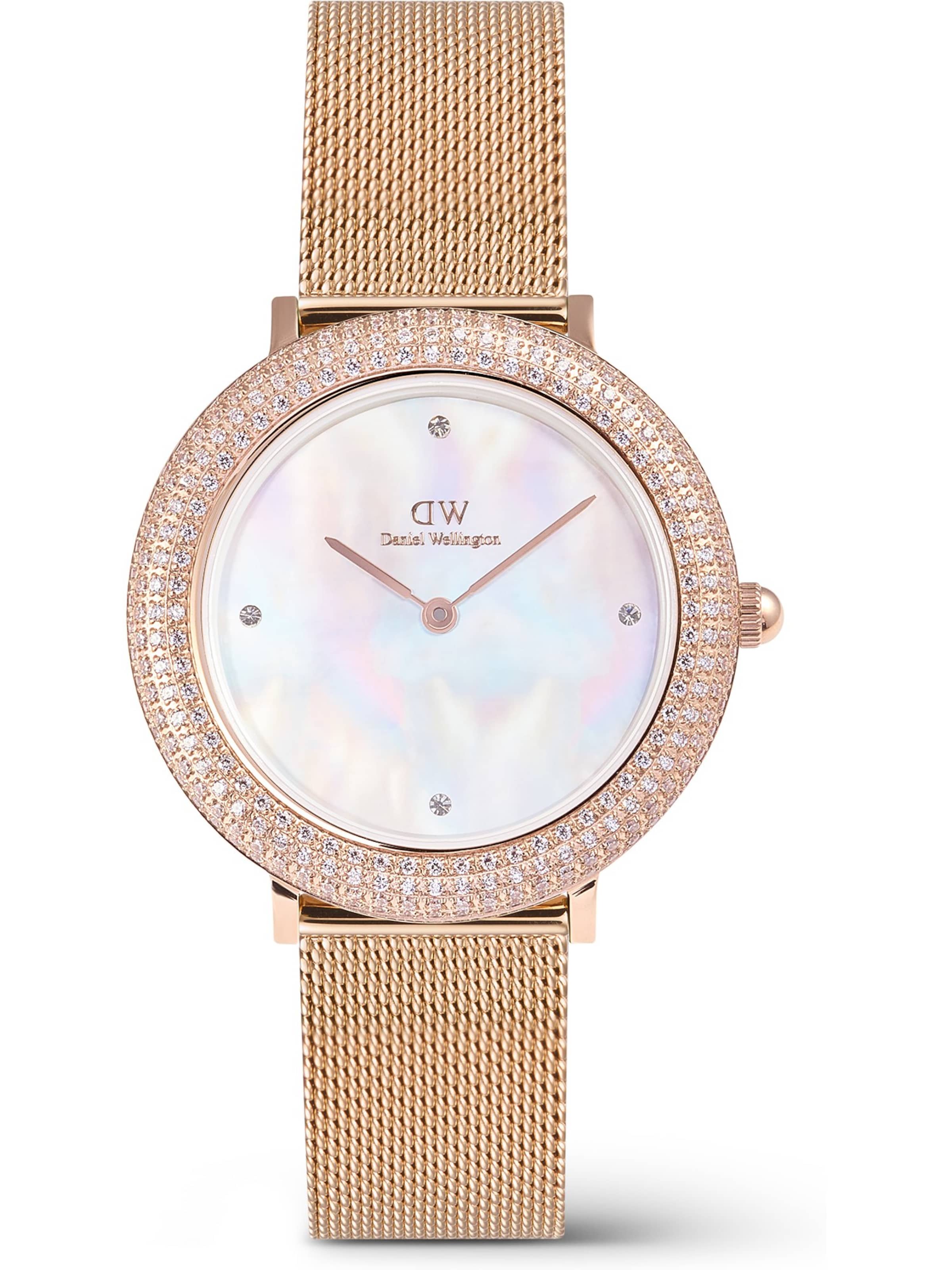 Daniel Wellington Uhr in Gold: Vorderseite
