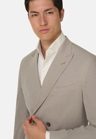 Boggi Milano Regular fit Colbert in Bruin