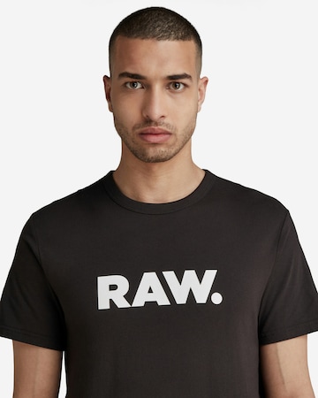 G-Star RAW Koszulka 'Holorn' w kolorze czarny