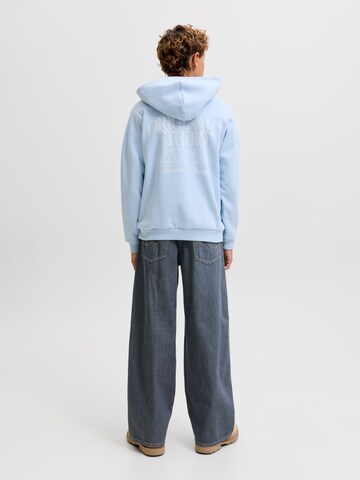 Jack & Jones JuniorWide Leg/ Široke nogavice Traperice 'JJIDAVE JJORIGINAL' - plava boja