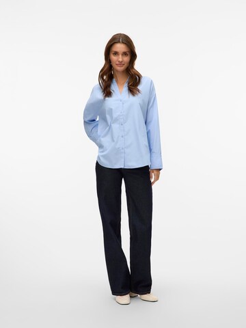 VERO MODA Bluse 'VMMia' i blå