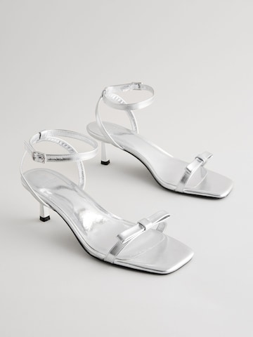 Next Sandale 'Forever Comfort' in Silber