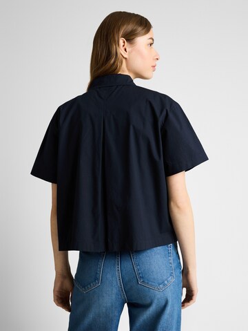 TOM TAILOR DENIM Blouse in Blauw