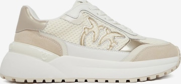 Baskets basses 'Gem 11' PINKO en beige : devant