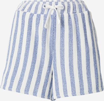 TOPSHOP - Regular Calças em azul: frente