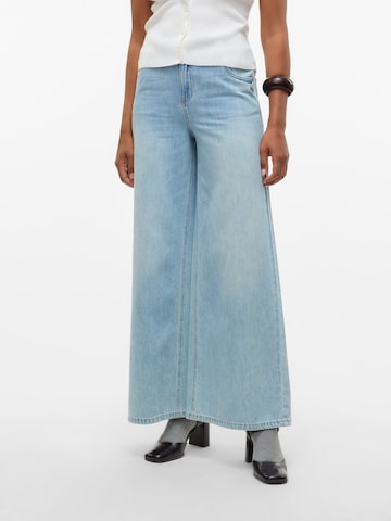 VERO MODA Wide leg Τζιν 'VMAnnet' σε μπλε: μπροστά