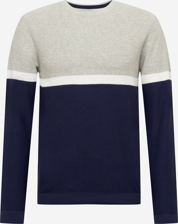 JACK & JONES Sweater in Grey: front