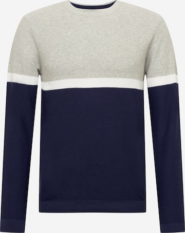 Pull-over JACK & JONES en gris : devant