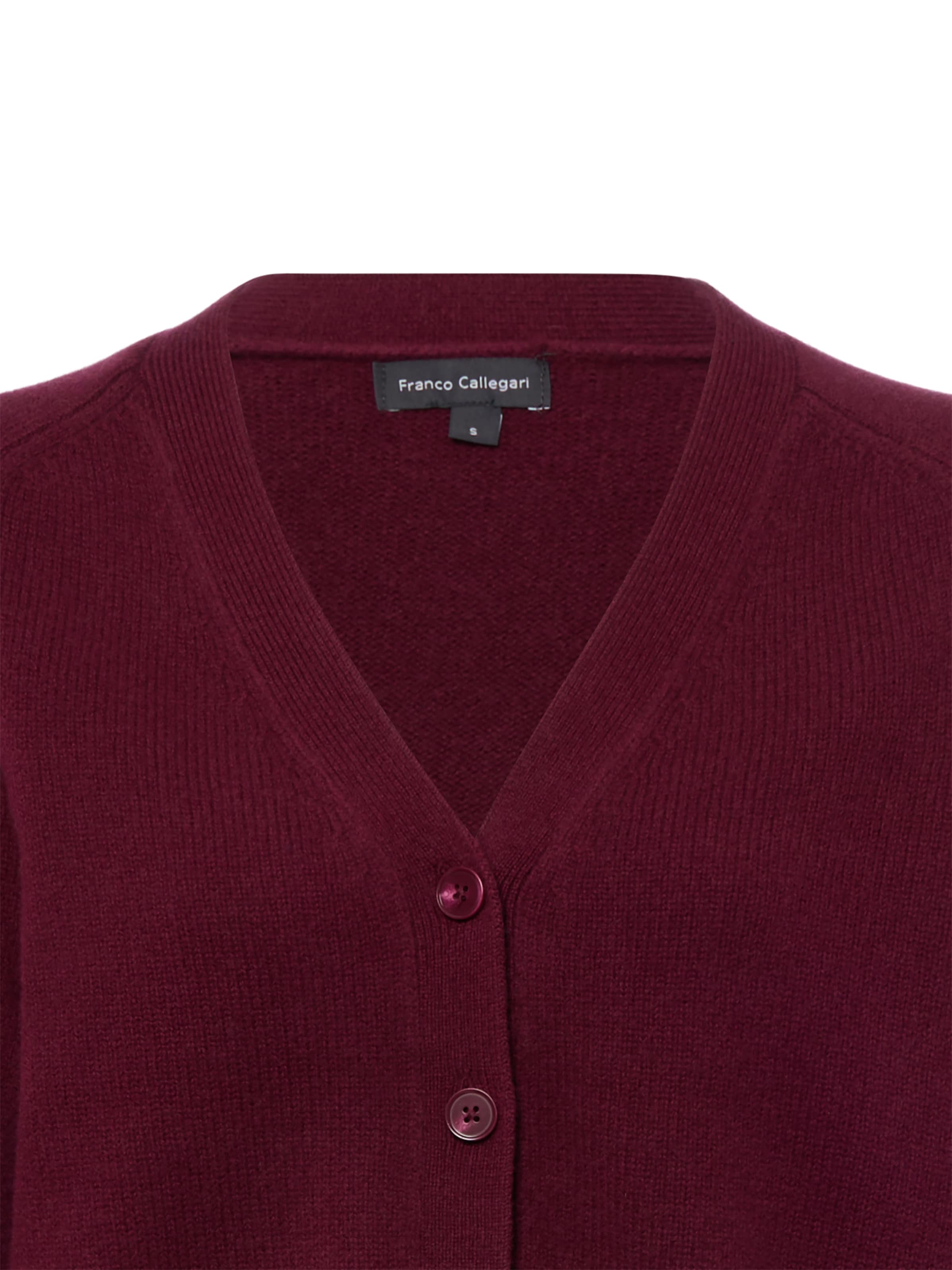 Franco Callegari Knit cardigan in Red