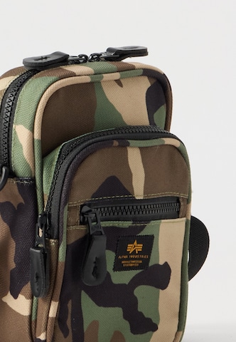 ALPHA INDUSTRIES Skuldertaske i grøn