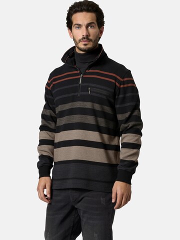 BABISTA Sweatshirt 'Luciverta' in Zwart: voorkant