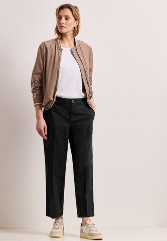 STREET ONE Loose fit Pleated Pants in Black