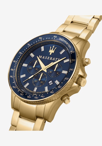 Maserati Αναλογικό ρολόι 'Sfida' σε χρυσό
