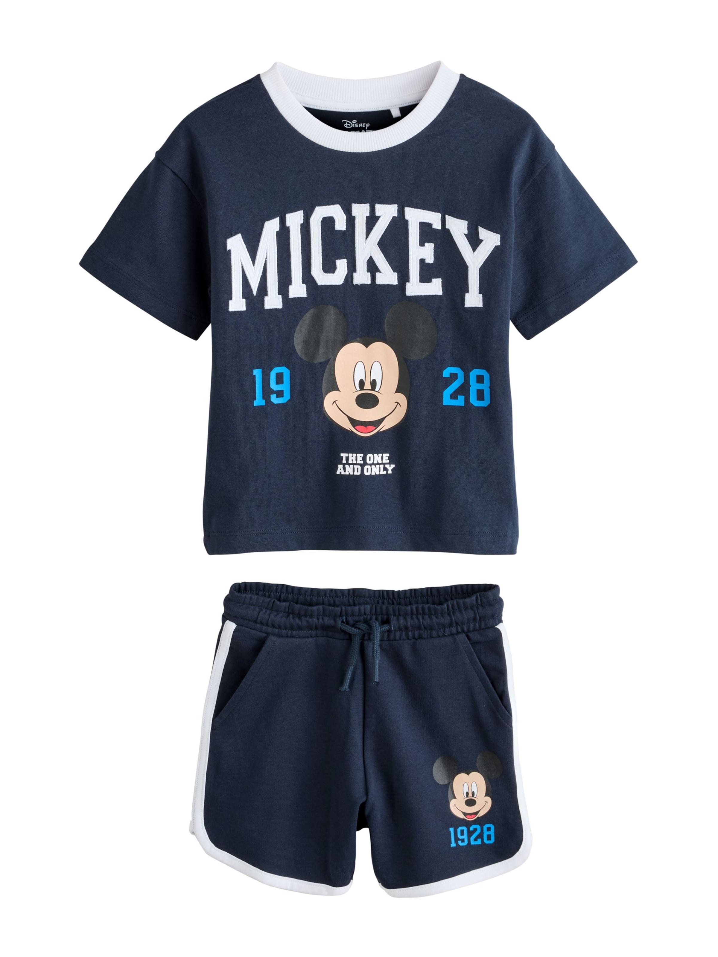 Next - Conjuntos 'Mickey Mouse' em azul: frente