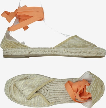 Marc Cain Ballerina 41 in Gold: Vorderseite