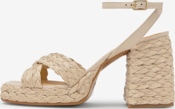 Castañer Sandaalit ' VALERIETTE ' värissä beige: etupuoli