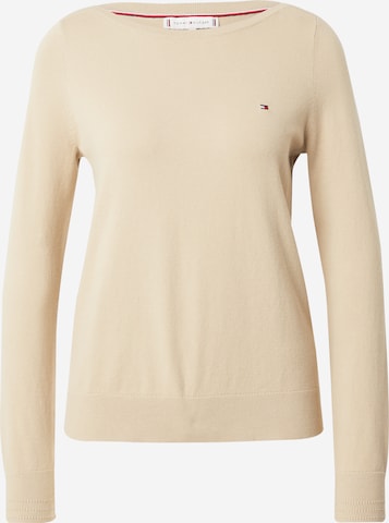 Pullover di TOMMY HILFIGER in beige: frontale