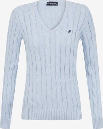 DENIM CULTURE Sweater 'Gratia' in Blue: front