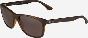 Occhiali da sole '4181' di Ray-Ban in marrone: frontale