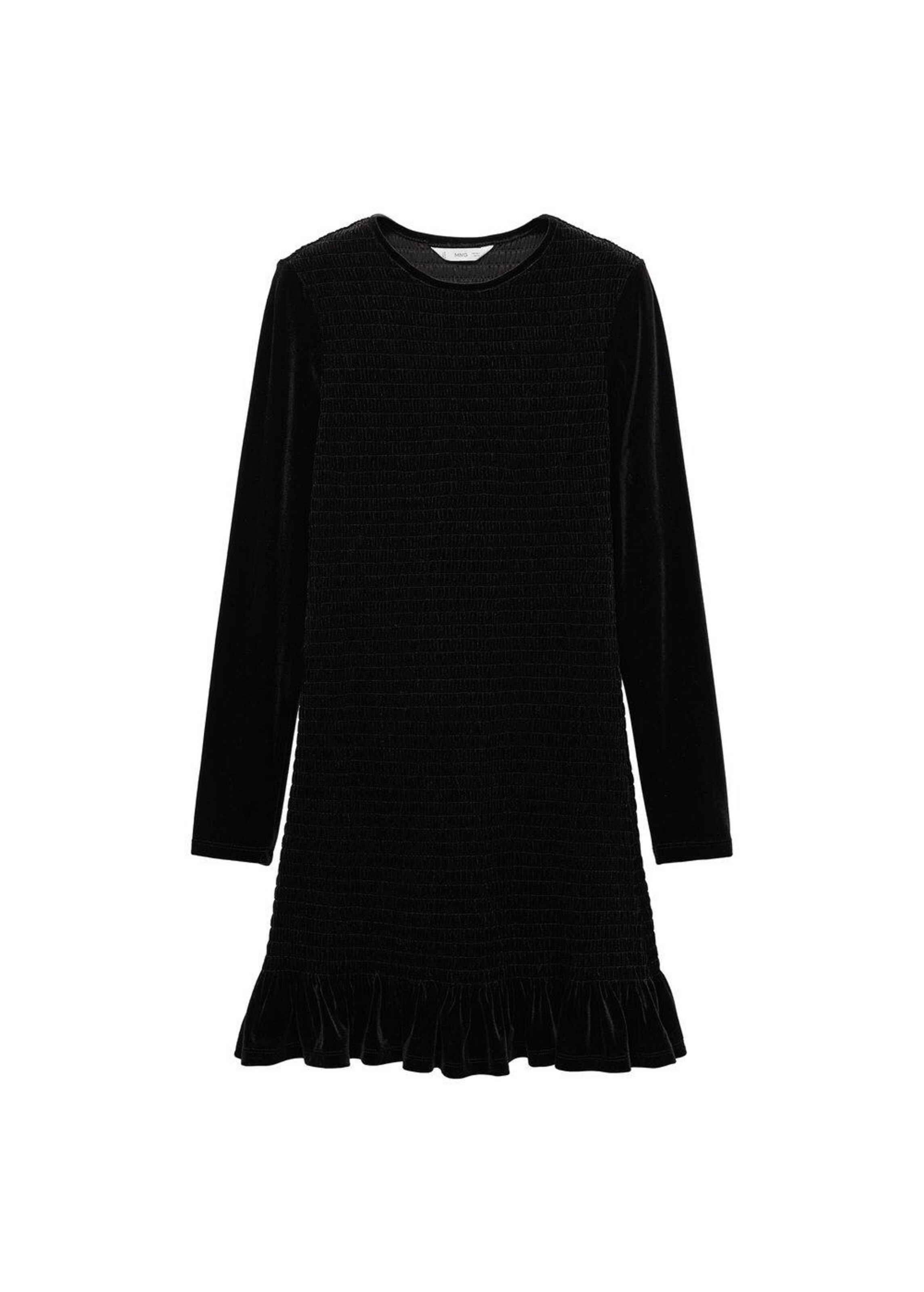MANGO TEEN Kleid 'Beev' in Schwarz: Vorderseite