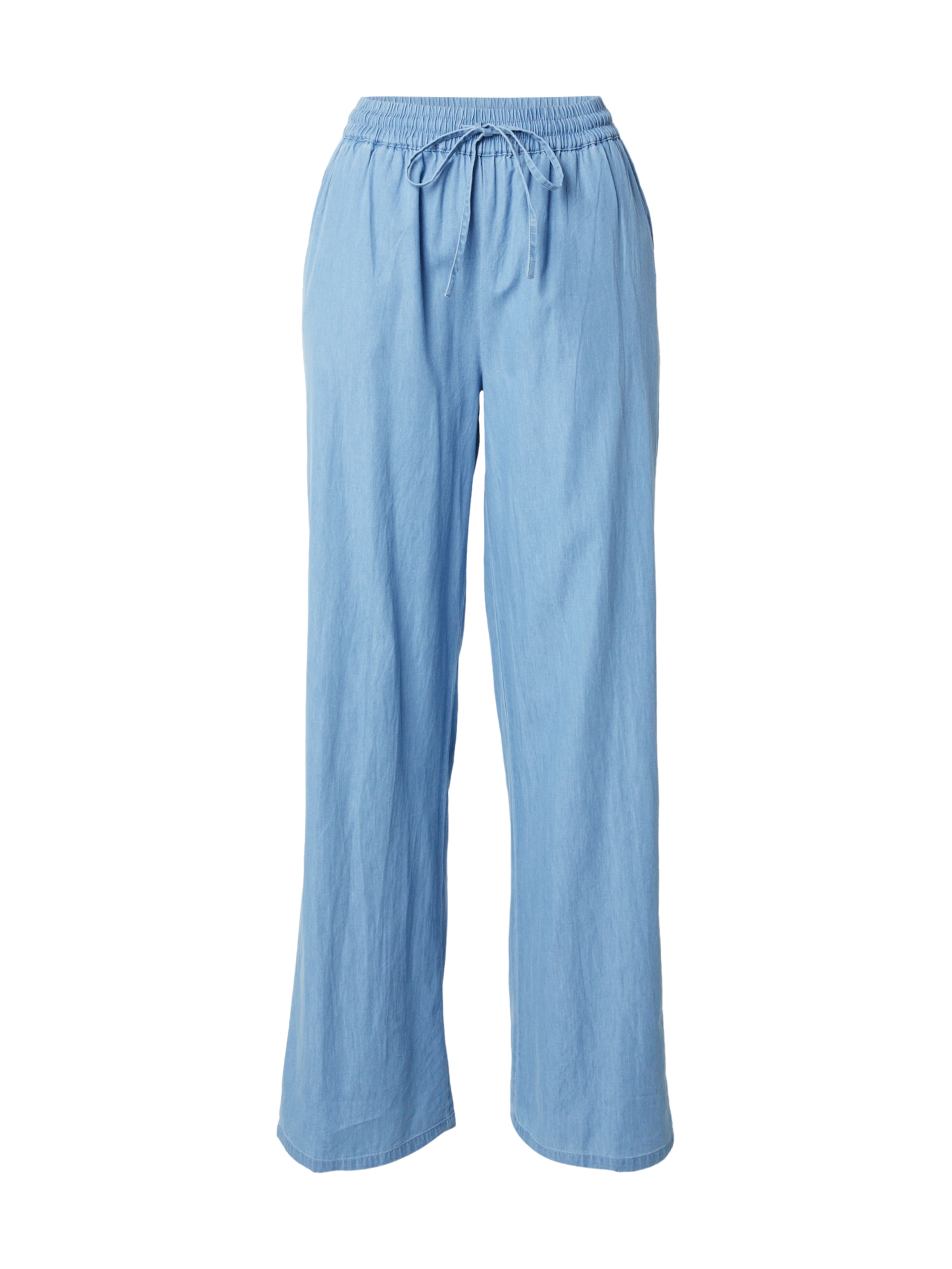 SISTERS POINT - Pierna ancha Pantalón 'ELLA-PA52' en azul: frente