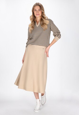 DreiMaster Maritim Skirt in Beige