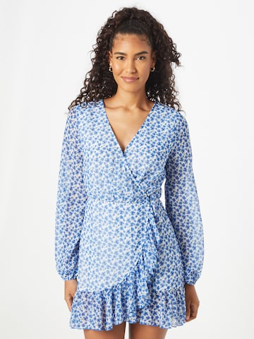 In The Style Shirt Dress 'JAC JOSSA' in Blue: front