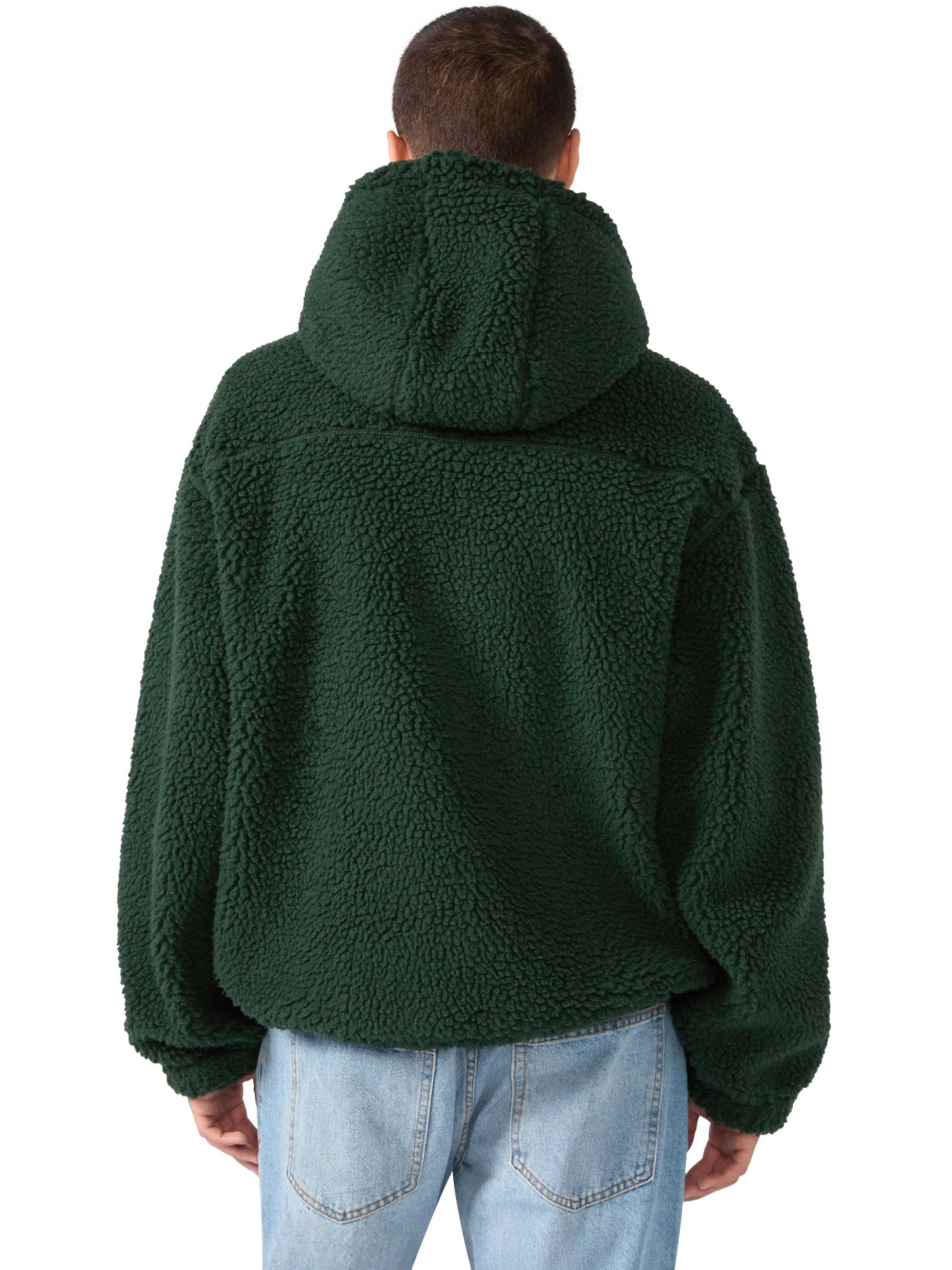 Giacca di pile di Champion Authentic Athletic Apparel in verde