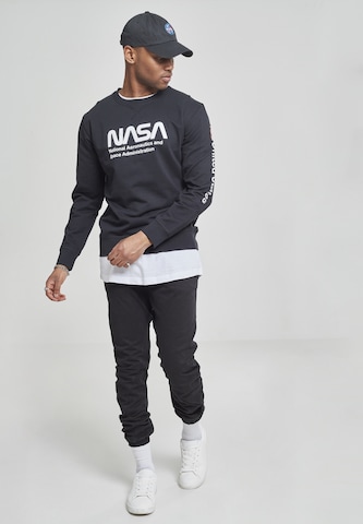 Sweat-shirt 'Nasa US' Mister Tee en noir