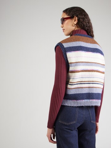 PIECES Вязаная жилетка 'PCRYE' в Коричневый