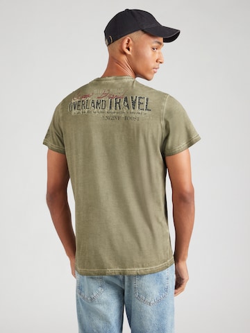 CAMP DAVID - Camiseta en verde