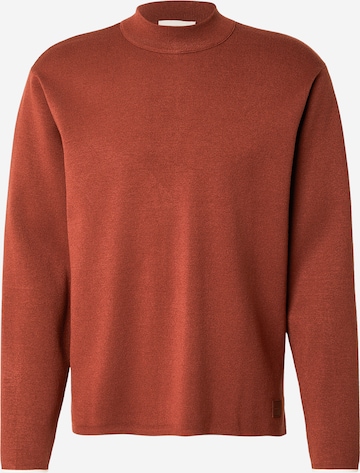 Pull-over Calvin Klein en rouge : devant