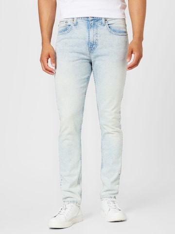 LEVI'S ® Avsmalnet Jeans '512 Slim Taper Lo Ball' i blå: forside