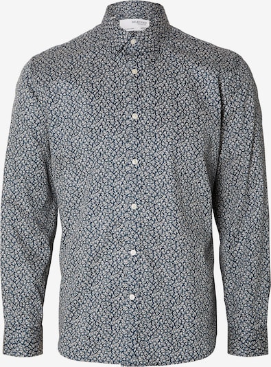 SELECTED HOMME قميص 'REGSOHO' بـ أزرق ليلي / أبيض, عرض المنتج