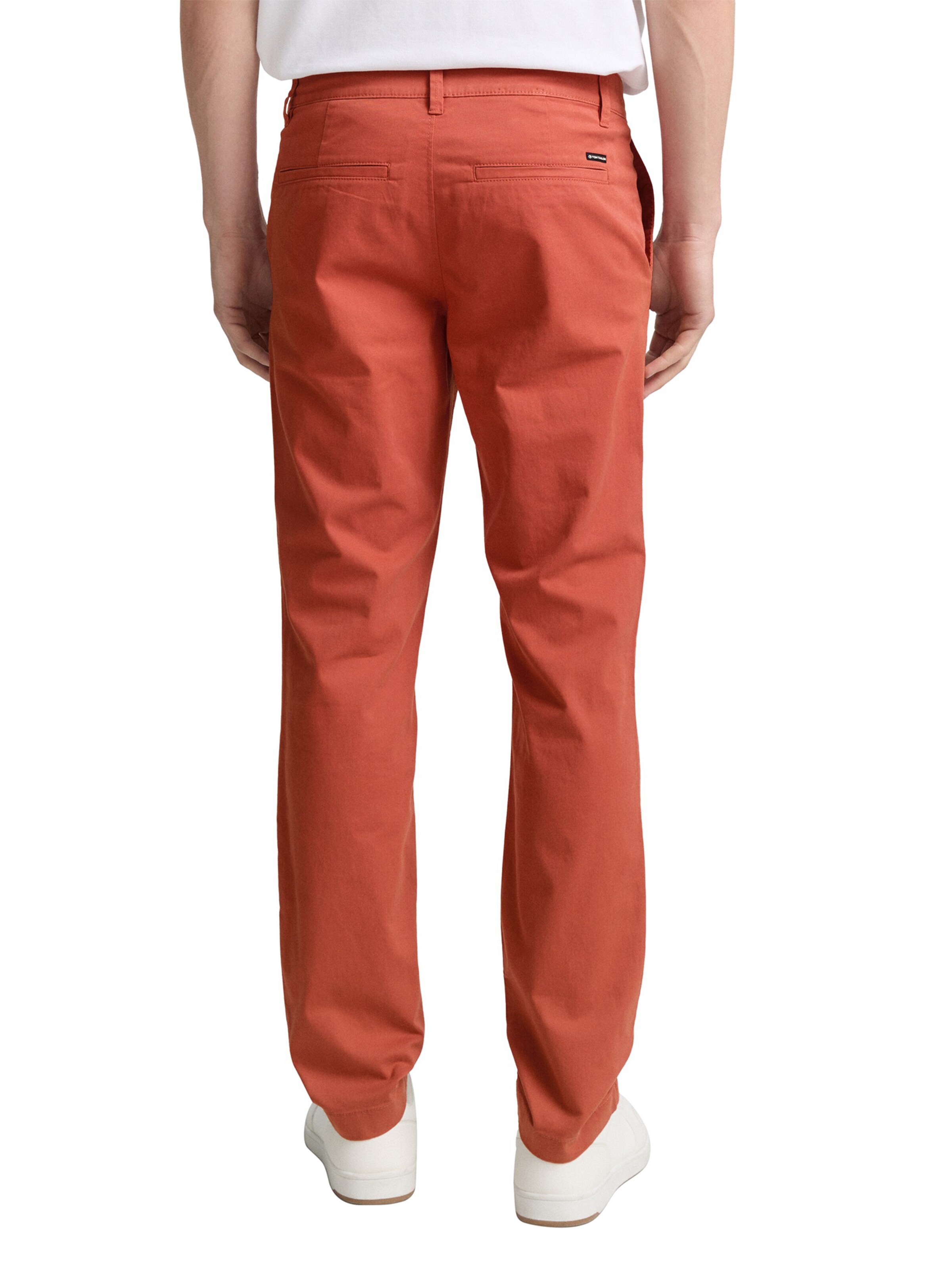 TOM TAILOR Regular Chinohose in Rot