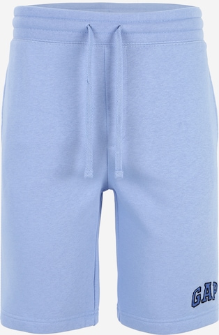 GAP Regular Trousers in Blue: front