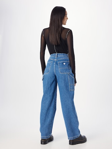 Abrand Wide Leg Jeans 'CARRIE' in Blau