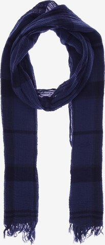 Barbour Scarf & Wrap in One size in Blue: front