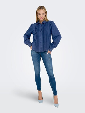 ONLY Blouse 'Teresa' in Blauw