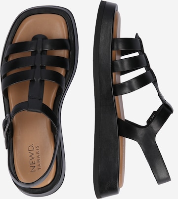 NEWD.Tamaris Sandals in Black