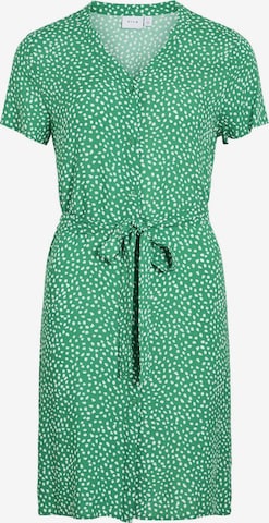 Robe VILA en vert : devant