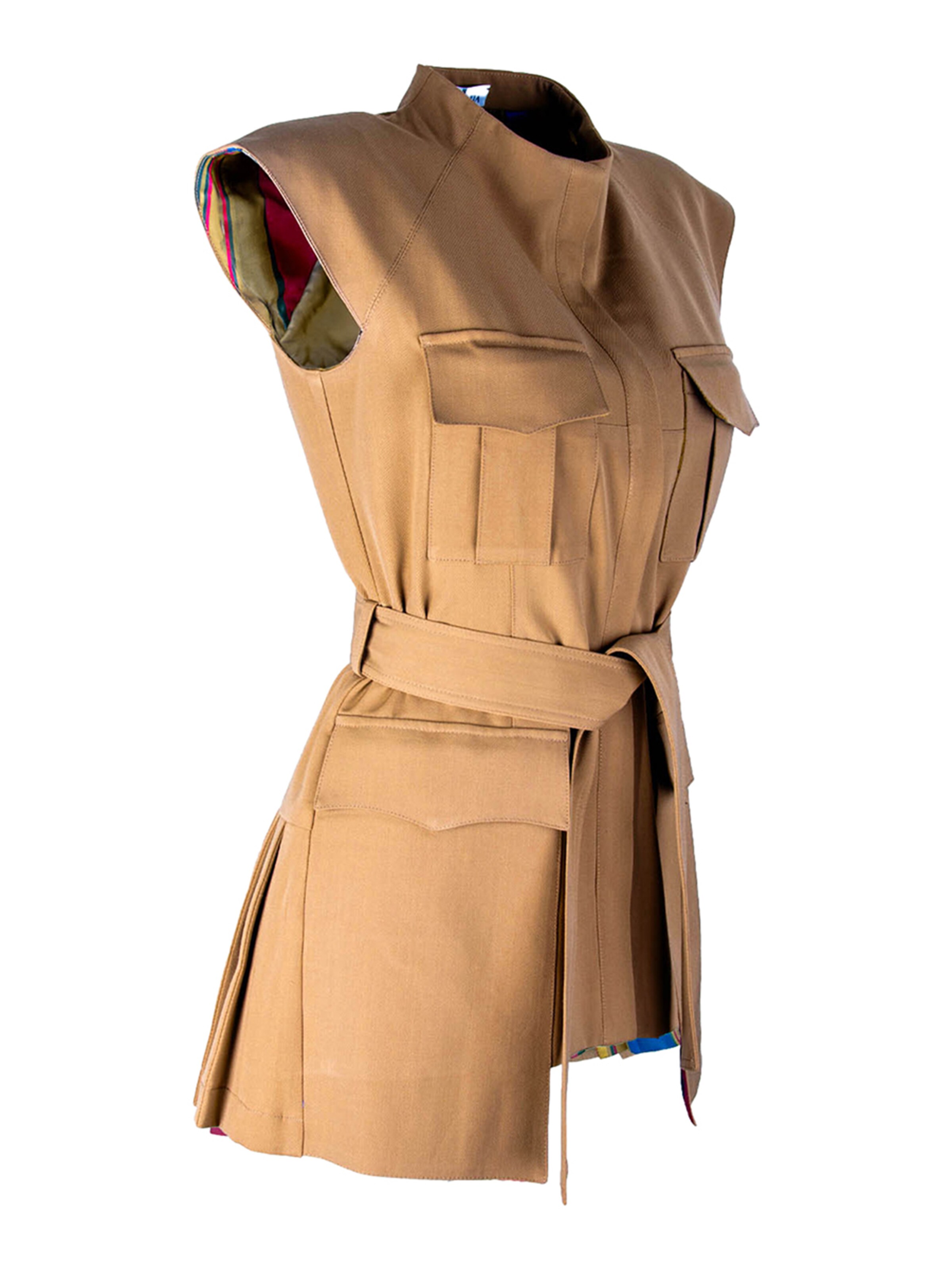 Rua & Rua Vest in Beige