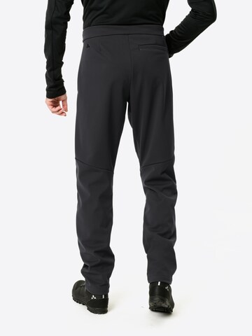 VAUDE Regular Outdoor Pants 'M Tremalzo SFT P' in Black