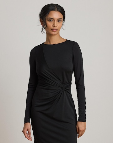 melns Lauren Ralph Lauren Klasiska stila kleita