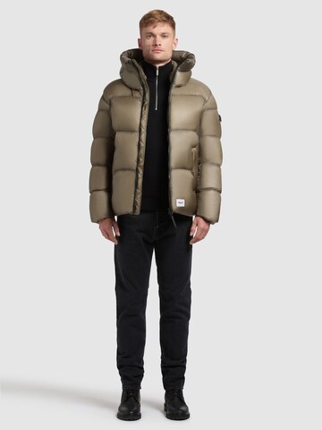khujo Winterjacke 'Dane' in Grün