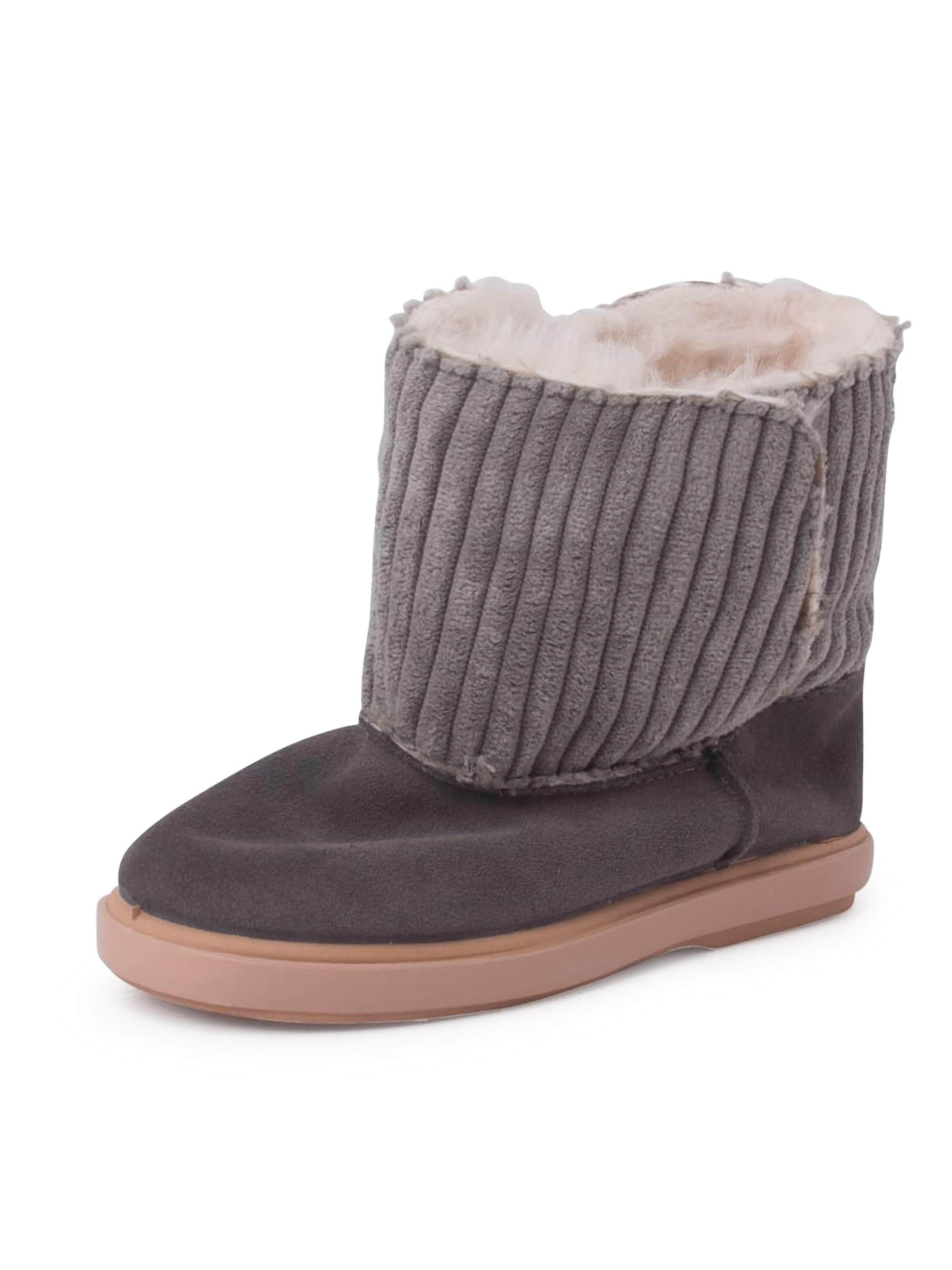 Pisamonas - Botas en gris: frente