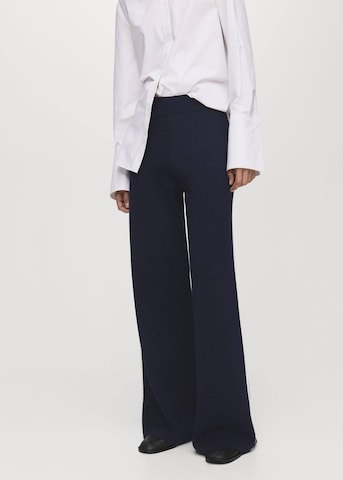 MANGO Wide Leg Hose 'Roma' in Blau