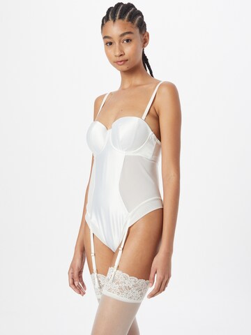 Hunkemöller Bodysuit 'Eleanor' in White: front